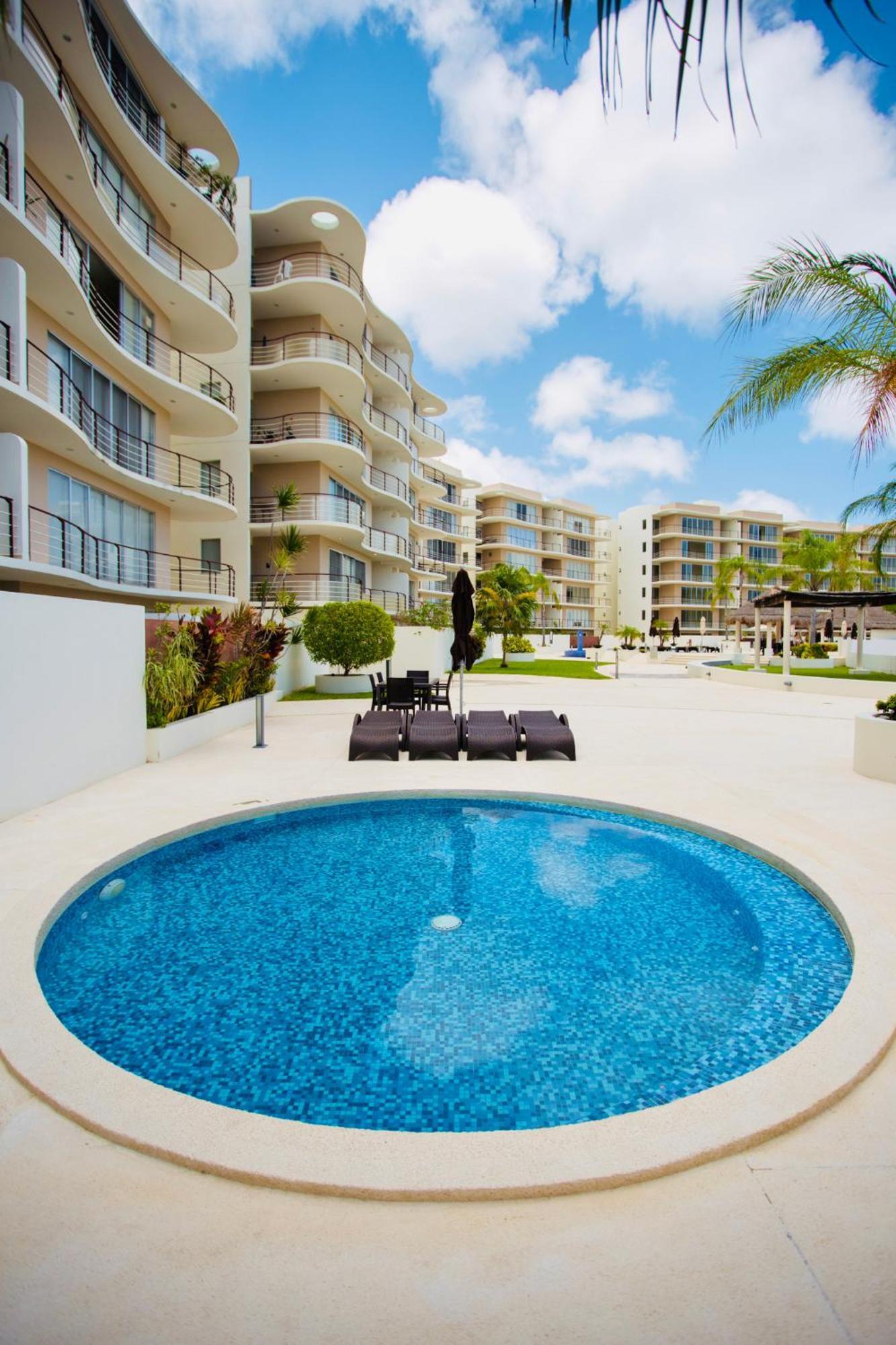 Large&Modern Apartment With Private Terrace Cancún Exterior foto